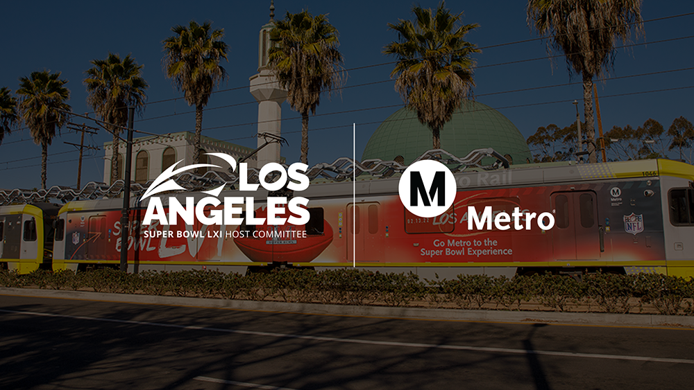 Metro Joins The Los Angeles Super Bowl LXI Host Committee  As The Official Public Transit Provider